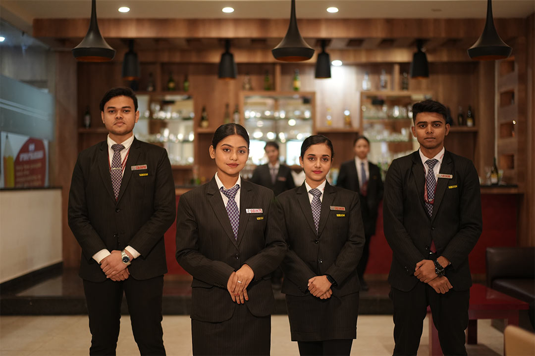 Students of the KIIT School of Hospitality and Tourism